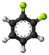 Difluorobenzene molecule