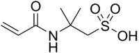 Skeletal formula of AMPS