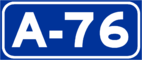 Autovía A-76 shield}}