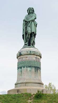 Alise-Sainte-Reine statue Vercingetorix par Millet.jpg