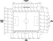 diagram of a stadium