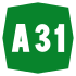 A31 Motorway shield}}