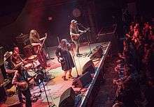 Banditos at the 9:30 Club in Washington, DC. Fall 2015