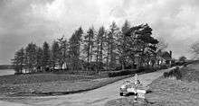 Bentworth's railway station as it appeared in 1963, on the crossroads of the A339 between Bentworth and Lasham