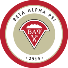 Beta Alpha Psi's new logo introduced on April 26, 2013