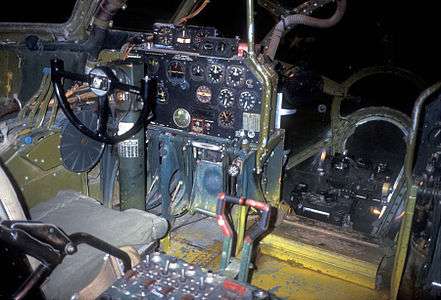 Boeing B-29 Bockscar cockpit USAF.jpg