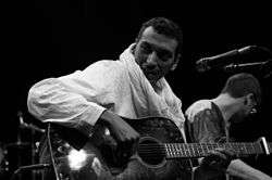 Bombino performing live on Druga Godba Festival in Ljubljana, Slovenia, 30 May 2014