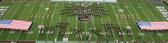 Carolina Band in Palmetto Formation 2011..