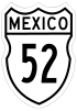 Federal Highway 52 shield