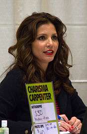 Charisma Carpenter (on Veronica Mars panel)