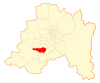 Location in the Santiago Metropolitan Region