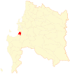 Location of Chiguayante commune in the Biobío Region