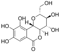 Chemical structure of norbergenin