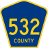County Route 532  marker