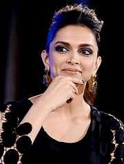 A shot of Deepika Padukone looking away from the camera