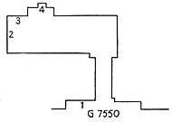 Plan of Duaenhor's tomb in Giza