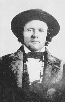 Kit Carson wearing a beaver hat