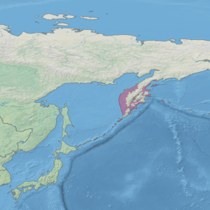 Ecoregion territory (in purple)