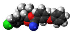 Fenvalerate molecule