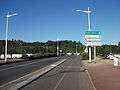 Entrance after Pont de l'Europe