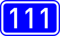 National Road 111 shield