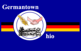 Flag of Germantown, OH (2000–present)