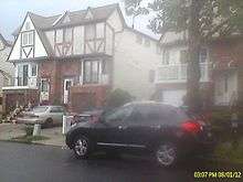 Residential street in Graniteville.