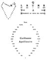 Guillaume Apollinaire - Calligramme - Cœur, couronne et miroir.png