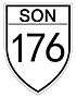 Sonora State Highway 176 shield