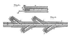 Accelerating gun by Lyman and Haskell (1883)