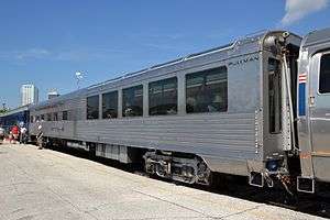 Hollywood Beach Sun Lounge railcar