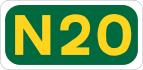 N20 road shield}}