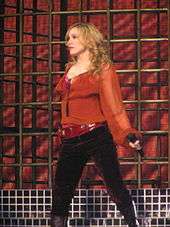 Madonna performing