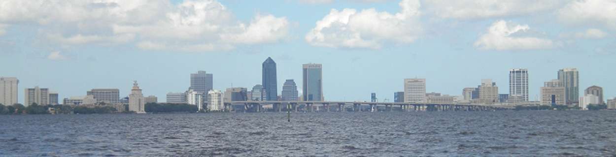 Panorama of Jacksonville, Florida