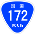 National Route 172 shield