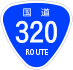 National Route 320 shield