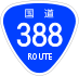 National Route 388 shield