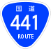 National Route 441 shield