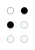 ⠊ (braille pattern dots-24)