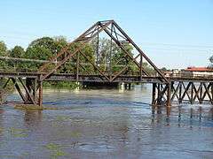 Kansas City Southern Railroad Bridge, Cross Bayou