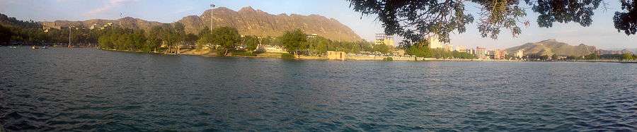 Panorama of Kiu lake