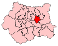 A small-to-medium-sized constituency in the north of the county.