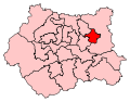 A medium-sized constituency situated in the north west of the county.