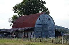 Livestock and Equipment Barn, Glenn Homestead