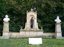 A Monument Dedicated to Hahnemann and Lutze