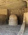 A white Buddhist stupa