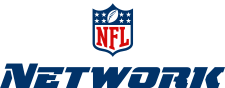 The red, white and blue NFL Shield logo is rendered next to the word "Network" in blue, which is in a right-italic font with an aggressive type of block font.