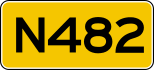 Provincial highway 482 shield}}