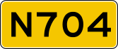 Provincial highway 704 shield}}