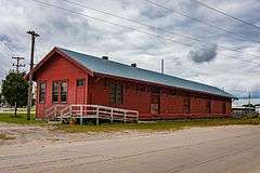 Chicago, Burlington, and Quincy Freight House-Chariton